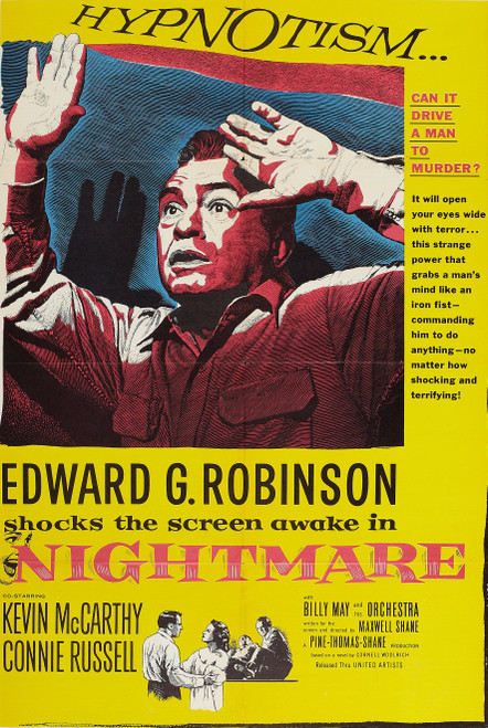 Nightmare (1956) - Edward G. Robinson  Colorized Version