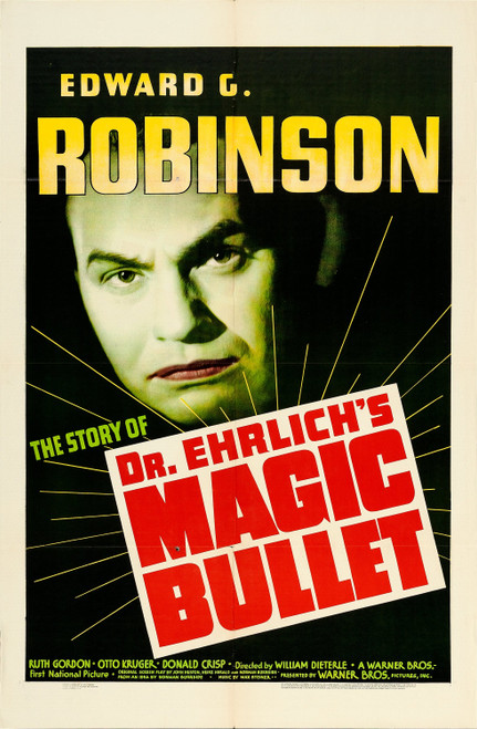 Dr. Ehrlich's Magic Bullet (1940) - Edward G. Robinson Colorized Version DVD