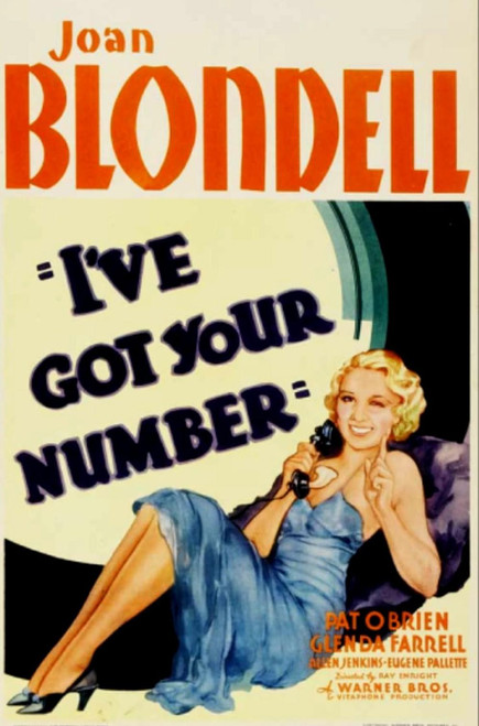 I've Got Your Number (1934) - Joan Blondell Colorized Version DVD