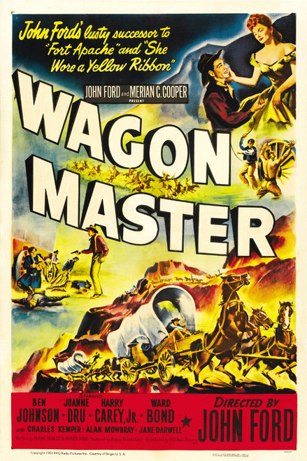 Wagon Master (1950) - John Ford  Colorized Version