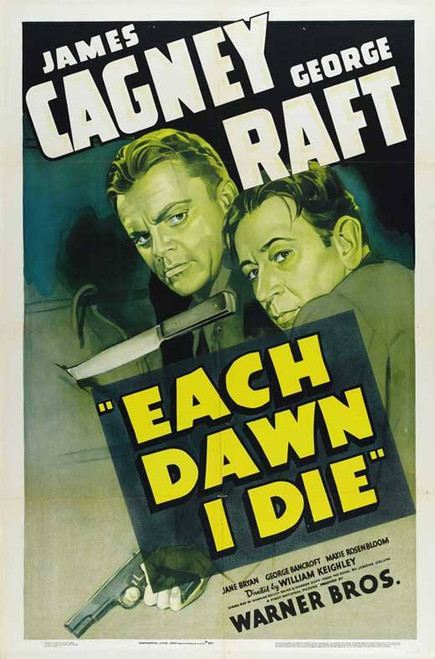 Each Dawn I Die (1939) - James Cagney  Colorized Version