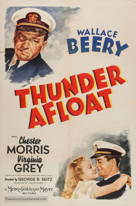 Thunder Afloat (1939) - Wallace Beery  DVD Thunder Afloat (1939) - Wallace Beery  DVD