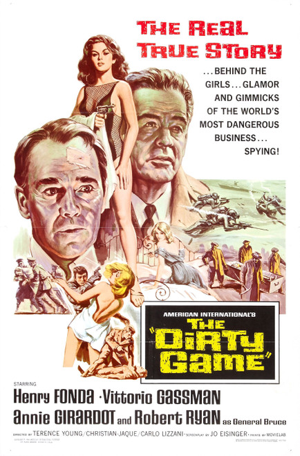 The Dirty Game (1965) - Henry Fonda Colorized Version DVD