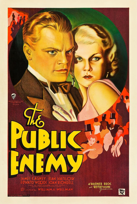 The Public Enemy (1931) - James Cagney  Colorized Version