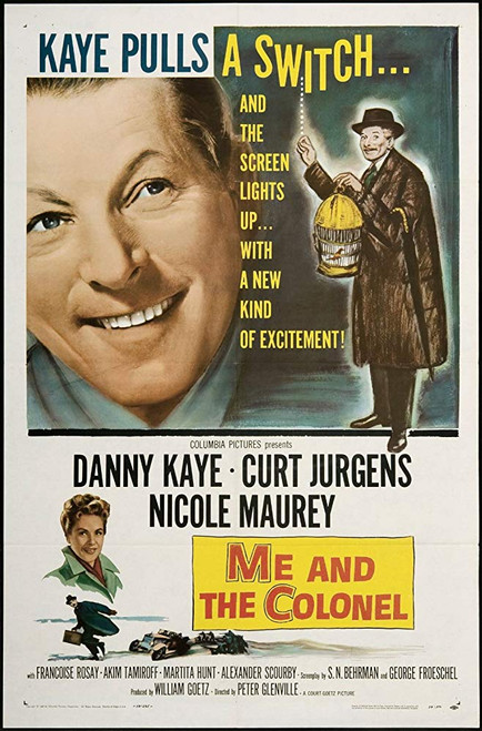 Me And The Colonel (1958) - Danny Kaye  Colorized Version