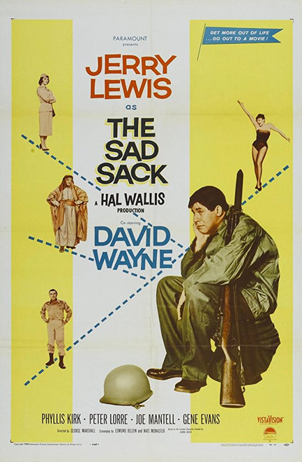 The Sad Sack (1957) - Jerry Lewis Colorized Version DVD