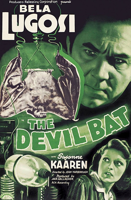 The Devil Bat (1940) - Bela Lugosi  Colorized Version