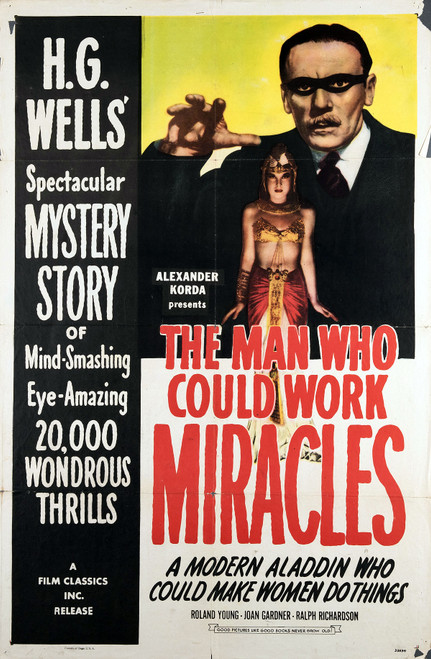 The Man Who Could Work Miracles (1936) - Roland Young Colorized Version DVD