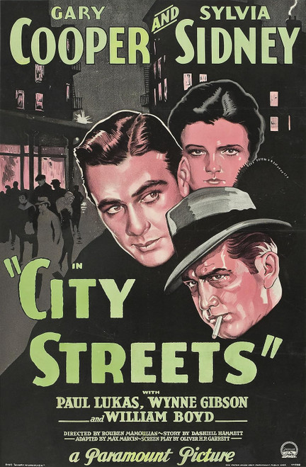City Streets (1931) - Gary Cooper Colorized Version DVD