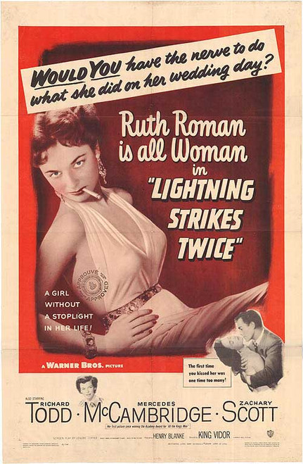 Lightning Strikes Twice (1951) - Richard Todd  Colorized Version