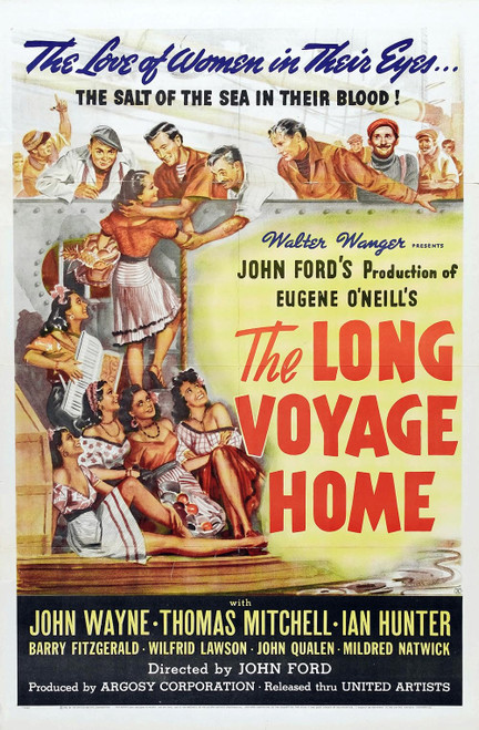 The Long Voyage Home (1940) - John Wayne  Colorized Version