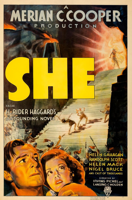 She (1935) - Randolph Scott  Colorized Version