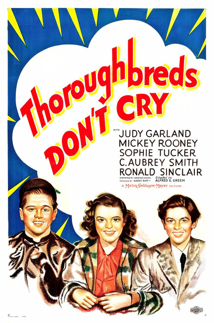Thoroughbreds Don't Cry (1937) - Judy Garland  Colorized Version