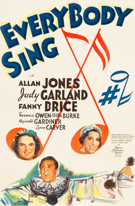 Everybody Sing (1938) - Judy Garland  Colorized Version