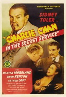 Charlie Chan In The Secret Service (1944) - Sidney Toler Colorized Version DVD