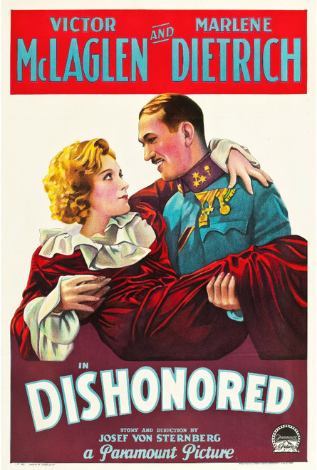 Dishonored (1931) - Marlene Dietrich Colorized Version DVD