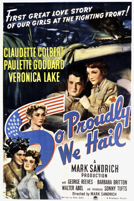 So Proudly We Hail! (1943) - Claudette Colbert Colorized Version DVD