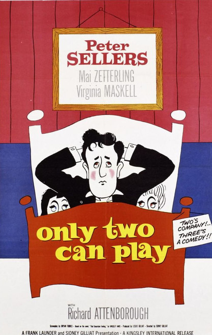 Only Two Can Play (1962) - Peter Sellers  Colorized Version