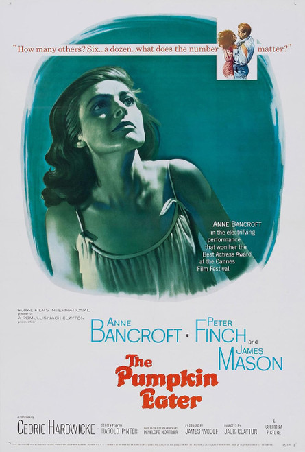 The Pumpkin Eater (1964) - Anne Bancroft Colorized Version DVD