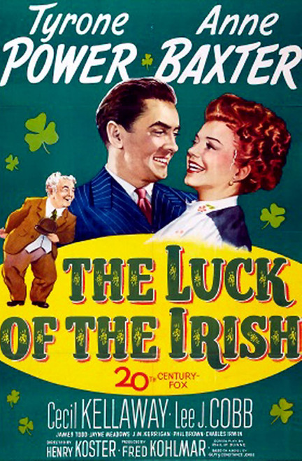 The Luck Of The Irish (1948) - Tyrone Power Colorized Version DVD