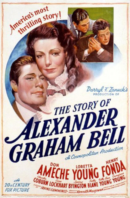 The Story Of Alexander Graham Bell (1939) - Henry Fonda  Colorized Version
