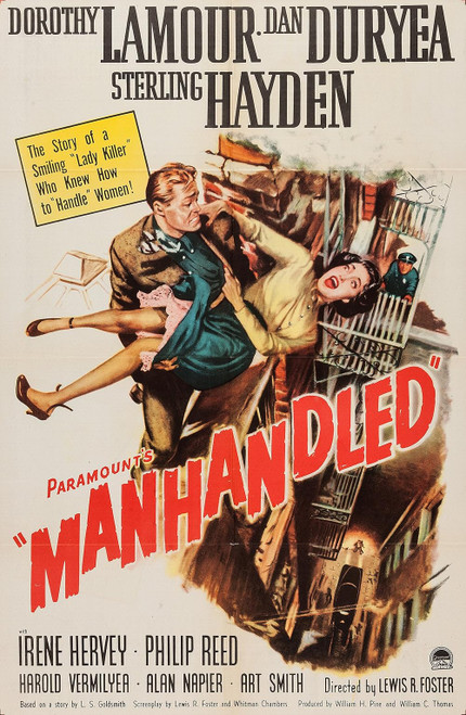 Manhandled (1949) - Dorothy Lamour Colorized Version DVD