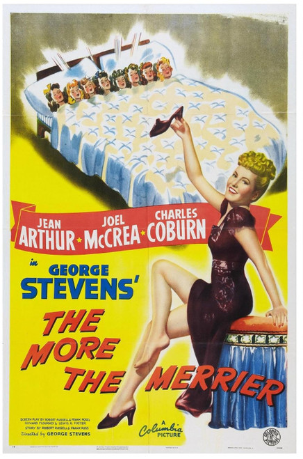 The More The Merrier (1943) - Joel McCrea Colorized Version DVD