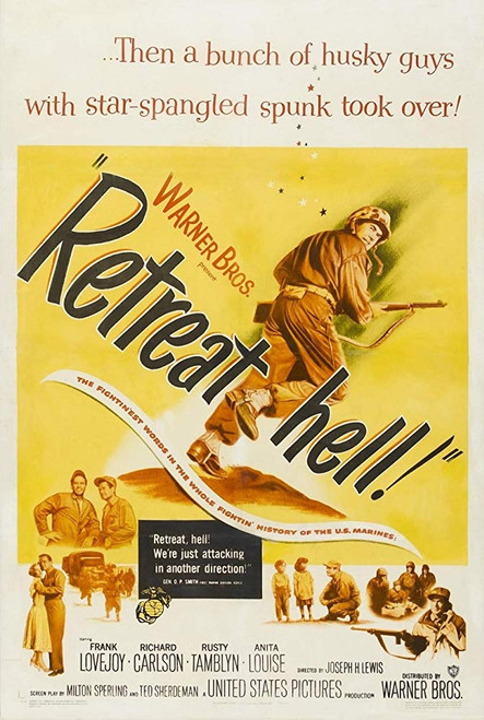 Retreat Hell (1952) - Frank Lovejoy Colorized Version DVD