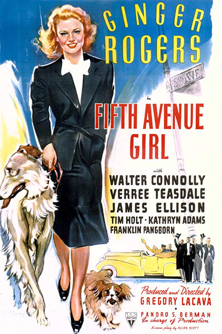 Fifth Avenue Girl (1939) - Ginger Rogers  DVD