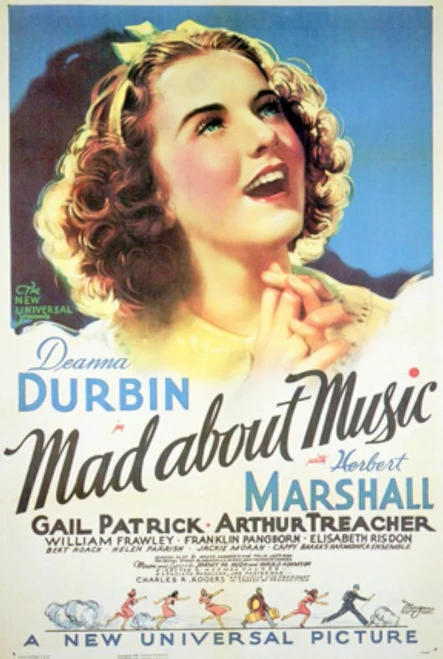 Mad About Music (1938) - Deanna Durbin Colorized Version DVD
