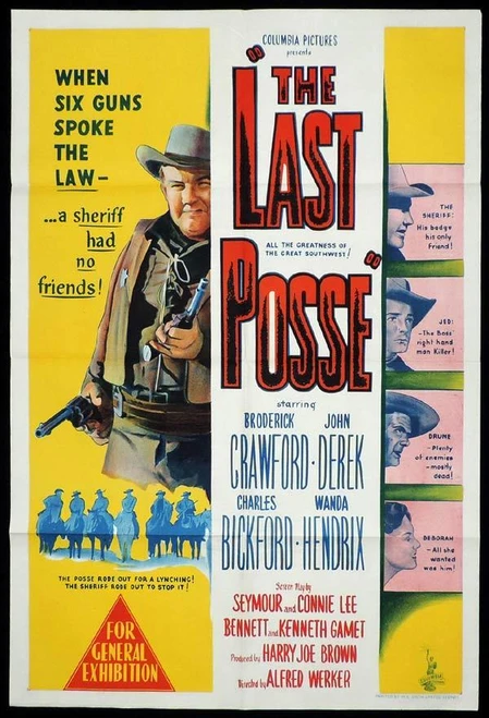 The Last Posse (1953) - John Derek Colorized Version DVD