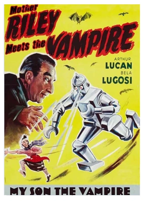 Mother Riley Meets The Vampire (1952) - Bela Lugosi Colorized Version DVD