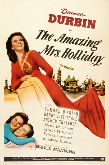 The Amazing Mrs Holliday (1943) - Deanna Durbin Colorized Version DVD