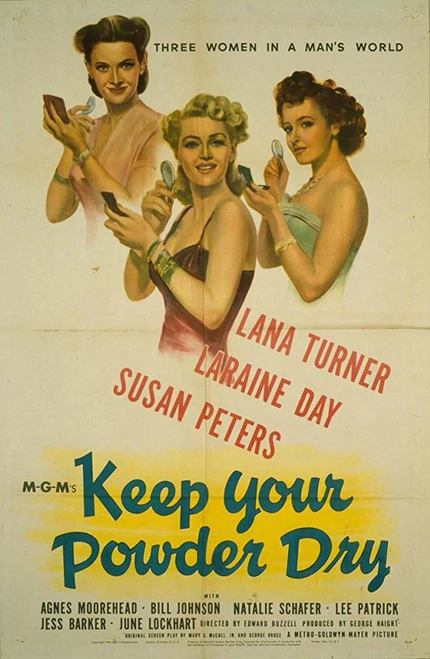 Keep Your Powder Dry (1945) - Lana Turner  Colorized Version