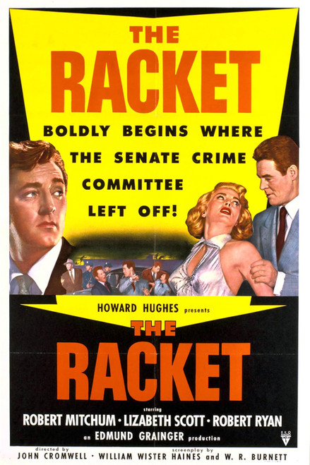 The Racket (1951) - Robert Mitchum Colorized Version DVD