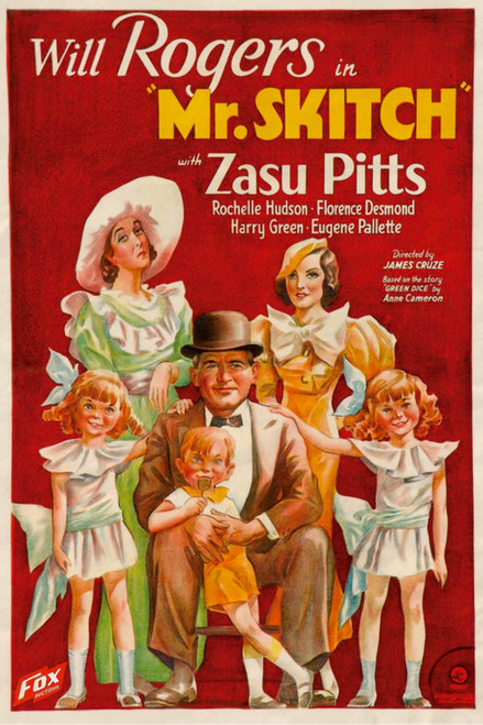 Mr. Skitch (1933) - Will Rogers  Colorized Version