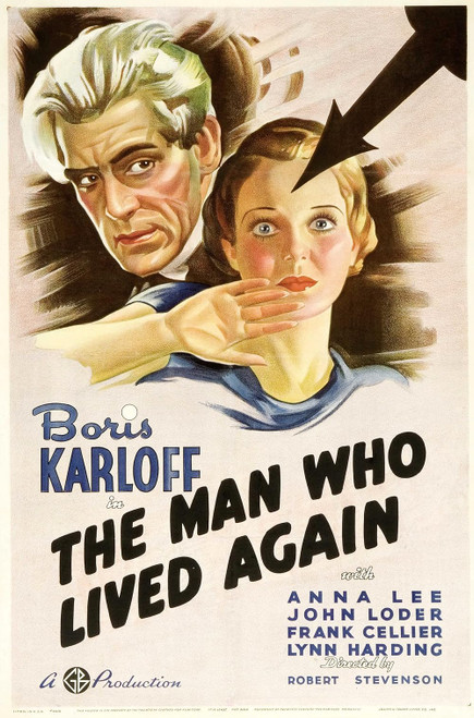 The Man Who Lived Again (1936) - Boris Karloff Colorized Version DVD