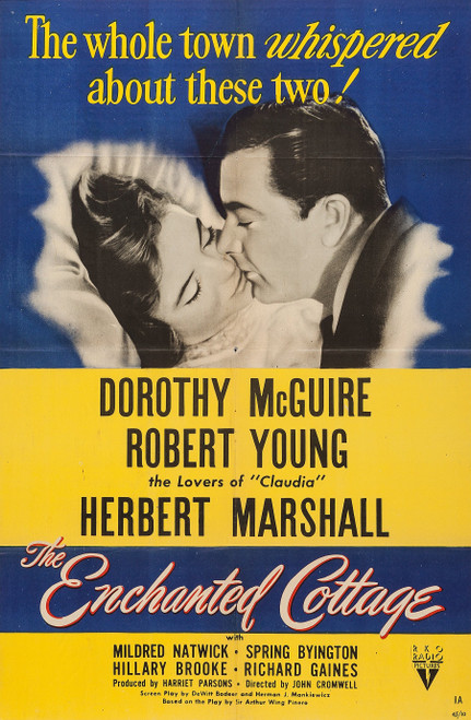 The Enchanted Cottage (1945) - Robert Young  Colorized Version