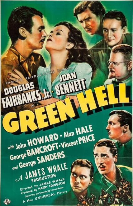 Green Hell (1940) - Douglas Fairbanks Jr. Colorized Version DVD