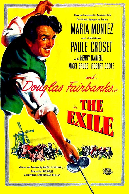 The Exile (1947) - Douglas Fairbanks Jr.  Colorized Version