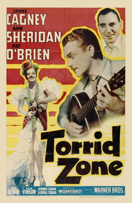 Torrid Zone (1940) - James Cagney  Colorized Version