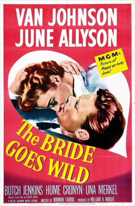 The Bride Goes Wild (1948) - Van Johnson Colorized Version DVD
