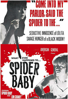 Spider Baby (1967) - Lon Chaney Jr. Colorized Version DVD