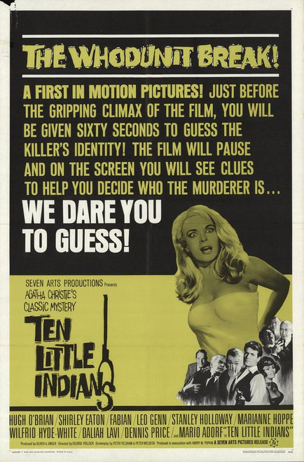 Ten Little Indians (1965) - Dennis Price Colorized Version DVD