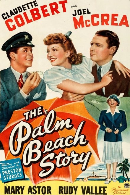 The Palm Beach Story (1942) - Claudette Colbert Colorized Version DVD