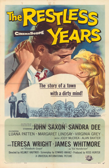 The Restless Years (1958) - John Saxon Colorized Version DVD