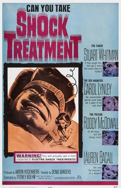 Shock Treatment (1964) - Stuart Whitman Colorized Version DVD