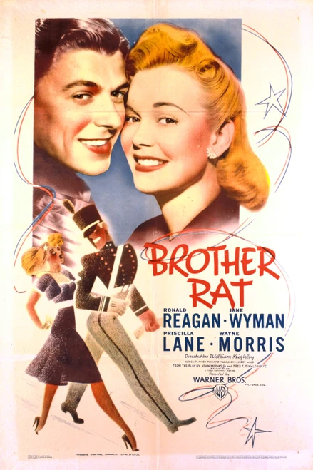Brother Rat (1938) - Ronald Reagan Colorized Version DVD