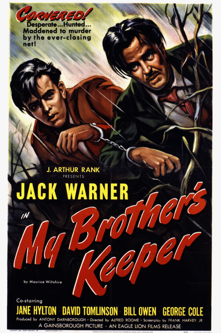 My Brother's Keeper (1948) - Jack Warner Colorized Version DVD