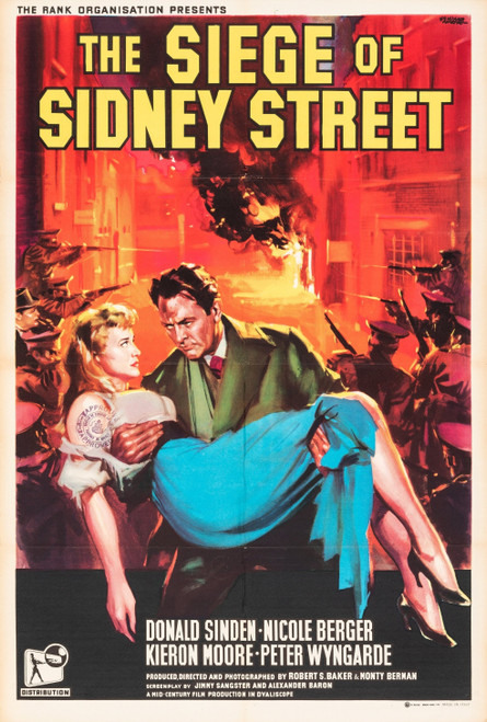 The Siege Of Sidney Street (1960) - Donald Sinden Colorized Version DVD